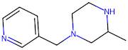 3-Methyl-1-(pyridin-3-ylmethyl)piperazine