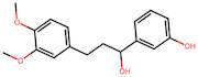 3-(3-(3,4-Dimethoxyphenyl)-1-hydroxypropyl)phenol