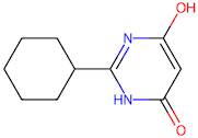 2-Cyclohexyl-6-hydroxypyrimidin-4(3H)-one