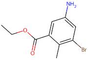 Ethyl 5-amino-3-bromo-2-methylbenzoate