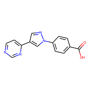 4-(4-Pyrimidin-4-yl-1H-pyrazol-1-yl)benzoic acid