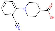 1-(2-Cyanophenyl)piperidine-4-carboxylic acid