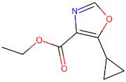 Ethyl 5-cyclopropyloxazole-4-carboxylate