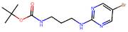 tert-Butyl (3-((5-bromopyrimidin-2-yl)amino)propyl)carbamate