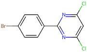 2-(4-Bromophenyl)-4,6-dichloropyrimidine