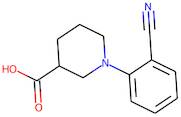 1-(2-Cyanophenyl)piperidine-3-carboxylic acid