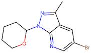 5-Bromo-3-methyl-1-(tetrahydro-2H-pyran-2-yl)-1H-pyrazolo[3,4-b]pyridine