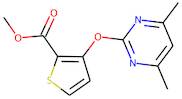 Methyl 3-[(4,6-dimethylpyrimidin-2-yl)oxy]thiophene-2-carboxylate