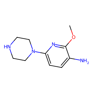 2-Methoxy-6-(piperazin-1-yl)pyridin-3-amine