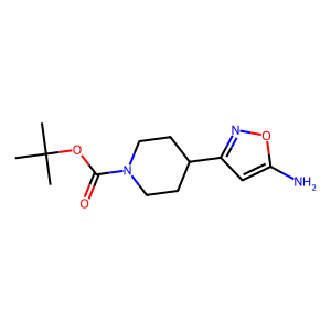 Tert-butyl 4-(5-aminoisoxazol-3-yl)piperidine-1-carboxylate