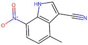 4-Methyl-7-nitro-1H-indole-3-carbonitrile