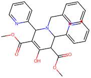 Dimethyl 1'-benzyl-4'-hydroxy-1',2',3',6'-tetrahydro-[2,2':6',2''-terpyridine]-3',5'-dicarboxylate