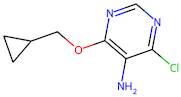 4-Chloro-6-(cyclopropylmethoxy)pyrimidin-5-amine