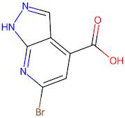 6-Bromo-1H-pyrazolo[3,4-b]pyridine-4-carboxylic acid