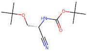 tert-Butyl (R)-(2-(tert-butoxy)-1-cyanoethyl)carbamate