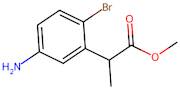 Methyl 2-(5-amino-2-bromophenyl)propanoate