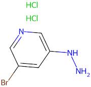 3-Bromo-5-hydrazinylpyridine dihydrochloride