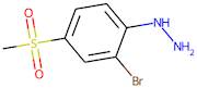 2-Bromo-4-(methylsulphonyl)phenylhydrazine