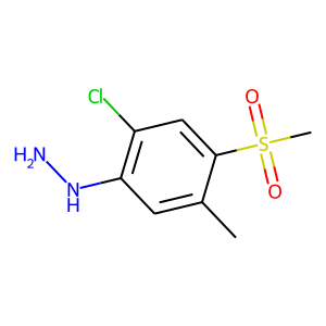 2-Chloro-5-methyl-4-(methylsulphonyl)phenylhydrazine