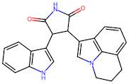 3-(5,6-Dihydro-4H-pyrrolo[3,2,1-ij]quinolin-1-yl)-4-(1H-indol-3-yl)pyrrolidine-2,5-dione