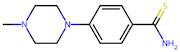 4-(4-Methyl-1-piperazinyl)benzenecarbothioamide