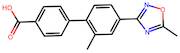 2'-Methyl-4'-(5-methyl-1,2,4-oxadiazol-3-yl)-[1,1'-biphenyl]-4-carboxylic acid