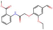 Methyl 2-(2-(2-ethoxy-4-formylphenoxy)acetamido)benzoate