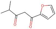 1-(Furan-2-yl)-4-methylpentane-1,3-dione