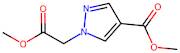 Methyl 1-(2-methoxy-2-oxoethyl)-1h-pyrazole-4-carboxylate