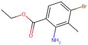 Ethyl 2-amino-4-bromo-3-methylbenzoate