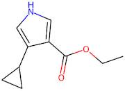 Ethyl 4-cyclopropyl-1h-pyrrole-3-carboxylate