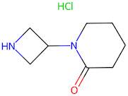 1-(Azetidin-3-yl)piperidin-2-one hydrochloride