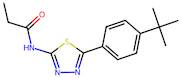 N-(5-(4-(tert-Butyl)phenyl)-1,3,4-thiadiazol-2-yl)propionamide