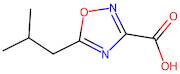 5-Isobutyl-1,2,4-oxadiazole-3-carboxylic acid