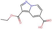 3-(Ethoxycarbonyl)pyrazolo[1,5-a]pyridine-5-carboxylic acid