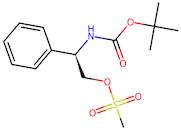 (R)-2-((tert-Butoxycarbonyl)amino)-2-phenylethyl methanesulfonate