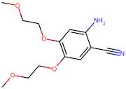 2-Amino-4,5-bis(2-methoxyethoxy)benzonitrile