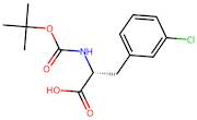 (R)-2-((tert-Butoxycarbonyl)amino)-3-(3-chlorophenyl)propanoic acid