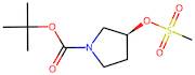 (S)-tert-Butyl 3-((methylsulfonyl)oxy)pyrrolidine-1-carboxylate