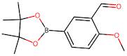 2-Methoxy-5-(4,4,5,5-tetramethyl-1,3,2-dioxaborolan-2-yl)benzaldehyde