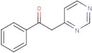 1-Phenyl-2-(pyrimidin-4-yl)ethan-1-one