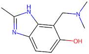 7-((Dimethylamino)methyl)-2-methyl-1H-benzo[d]imidazol-6-ol