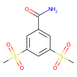 3,5-Bis(methylsulphonyl)benzamide