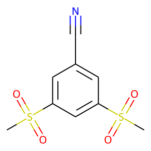 3,5-Bis(methylsulphonyl)benzonitrile