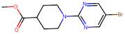 Methyl 1-(5-Bromopyrimidin-2-yl)piperidine-4-carboxylate