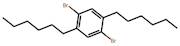 1,4-Dibromo-2,5-dihexylbenzene