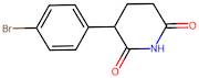 3-(4-Bromophenyl)piperidine-2,6-dione