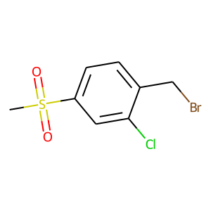 2-Chloro-4-(methylsulphonyl)benzyl bromide