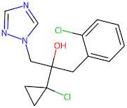 2-(1-Chlorocyclopropyl)-1-(2-chlorophenyl)-3-(1H-1,2,4-triazol-1-yl)propan-2-ol