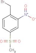 1-(Bromomethyl)-4-(methylsulphonyl)-2-nitrobenzene
